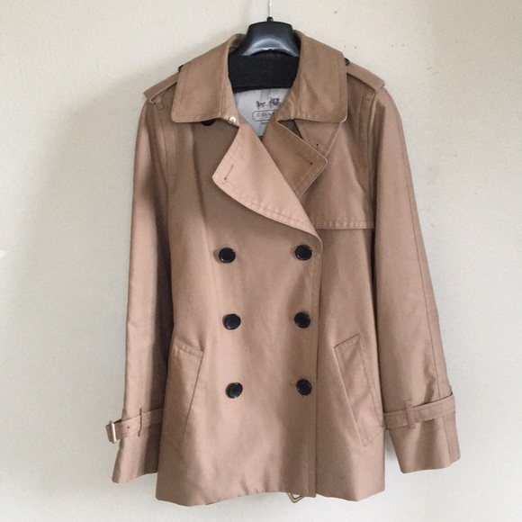 COACH CLASSIC SHORT TRENCH - Picture 2 of 8